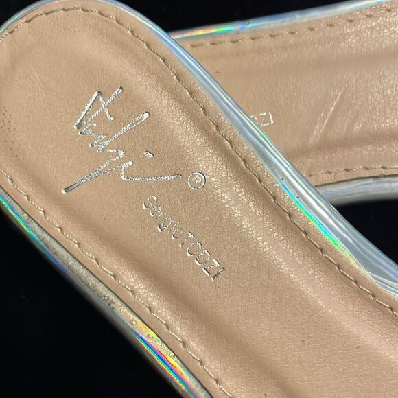 Sergio Todzi Stylish Clear Slide Sandals - Picture 2 of 7